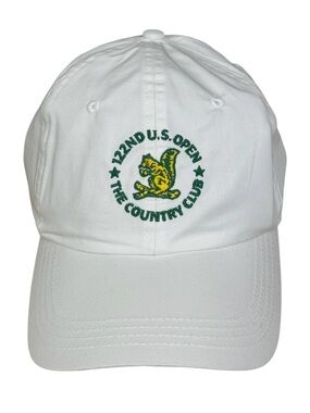 New 122nd US Open The Country Club USGA Member PGA White Strapback Golf Hat Cap